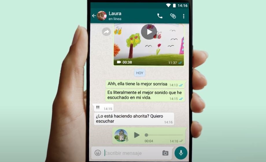 - EuropaPress 5271153 nota voz conversacion whastapp