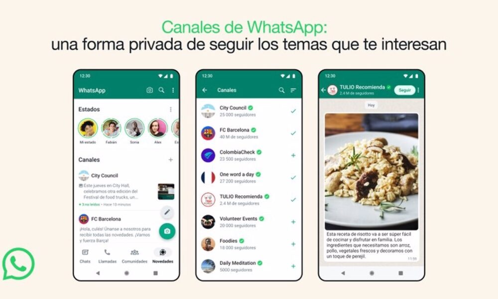 - WhatsApp Canales Foto Europa Press