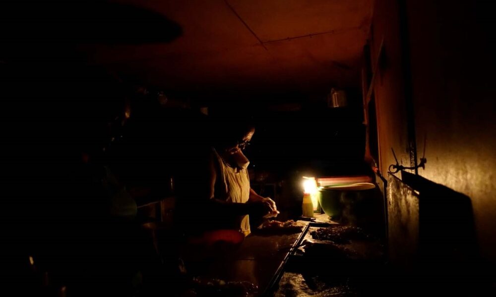 - sin luz