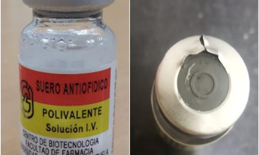 - suero antiofidico falso portada