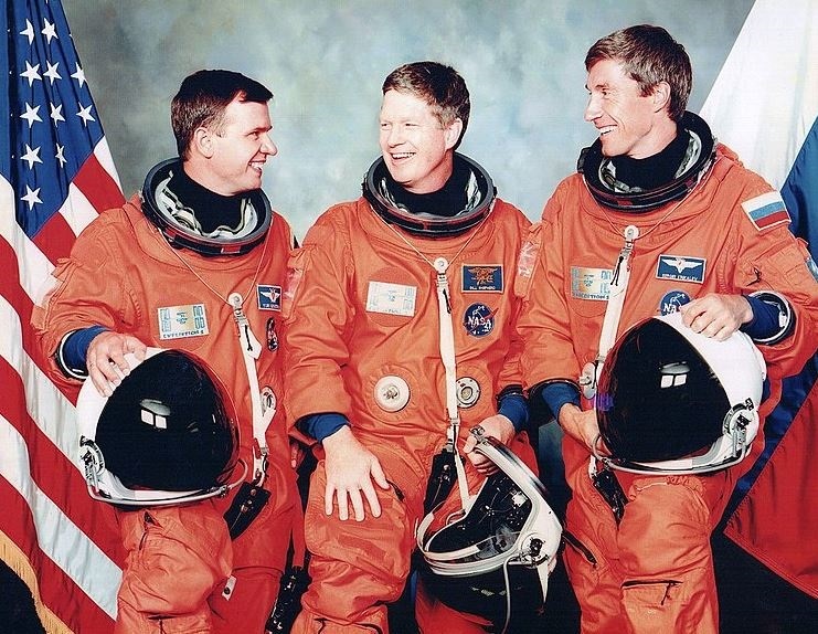- EuropaPress 5550239 primera tripulacion estacion espacial internacional