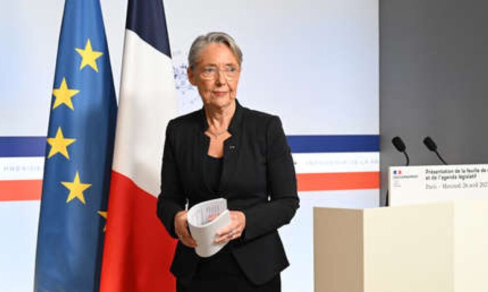 - elisabeth borne dimite como primera ministra de francia 140572