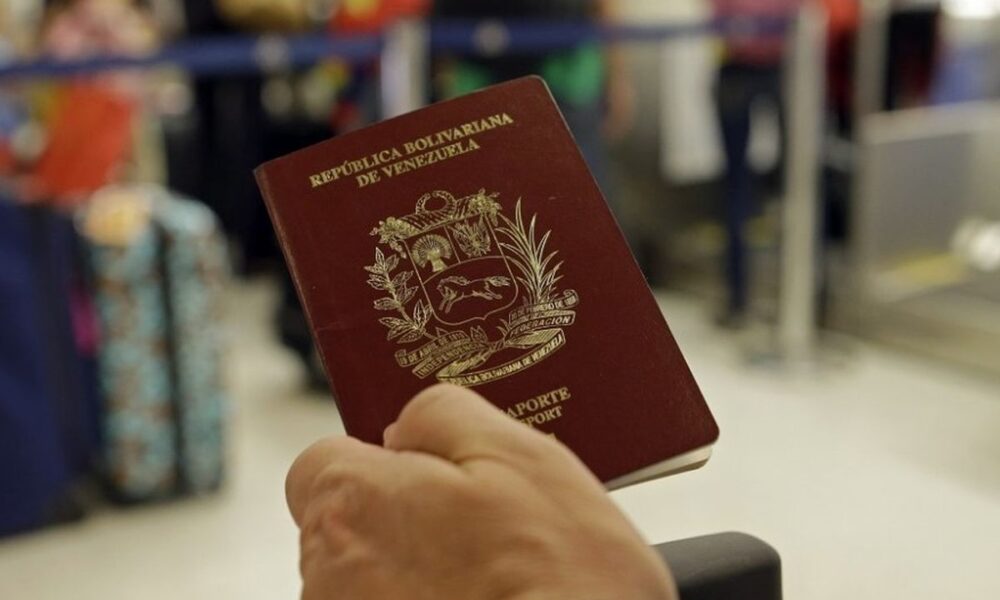 - pasaporte venezolano