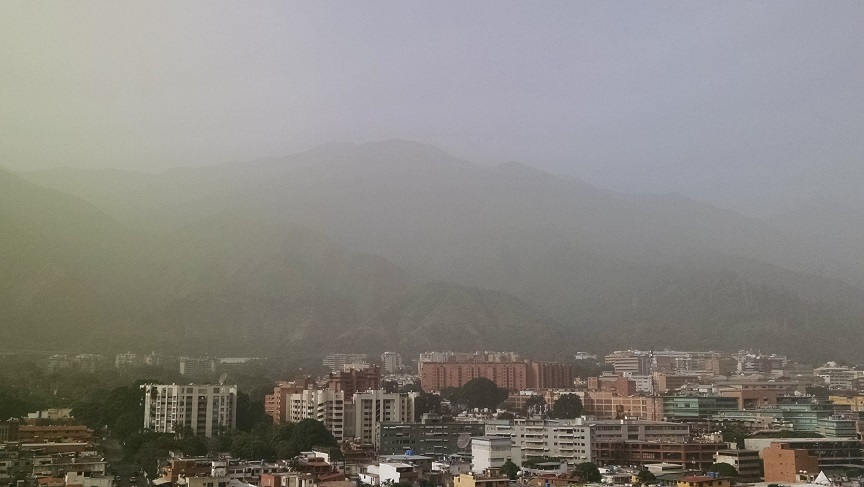 - polvo del Sahara